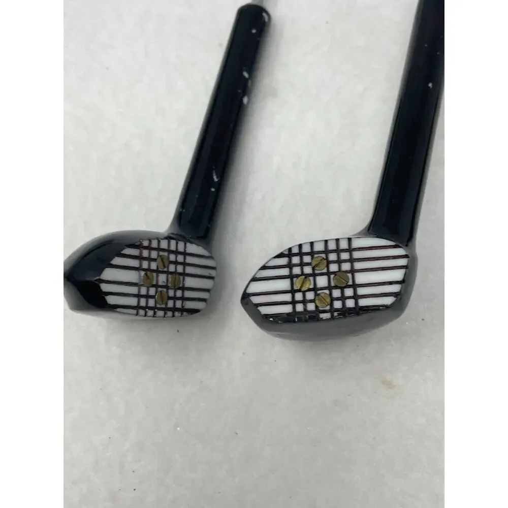 Vtg Golf Club Handle Bar Tool Set MCM‎ Japan Spoon Fork Opener Jigger Mixology